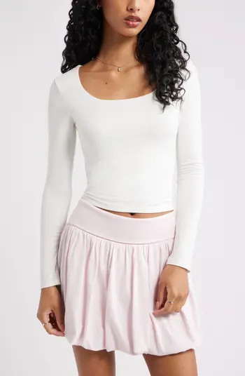 BP. Long Sleeve Square Neck T-Shirt | Nordstrom | Nordstrom