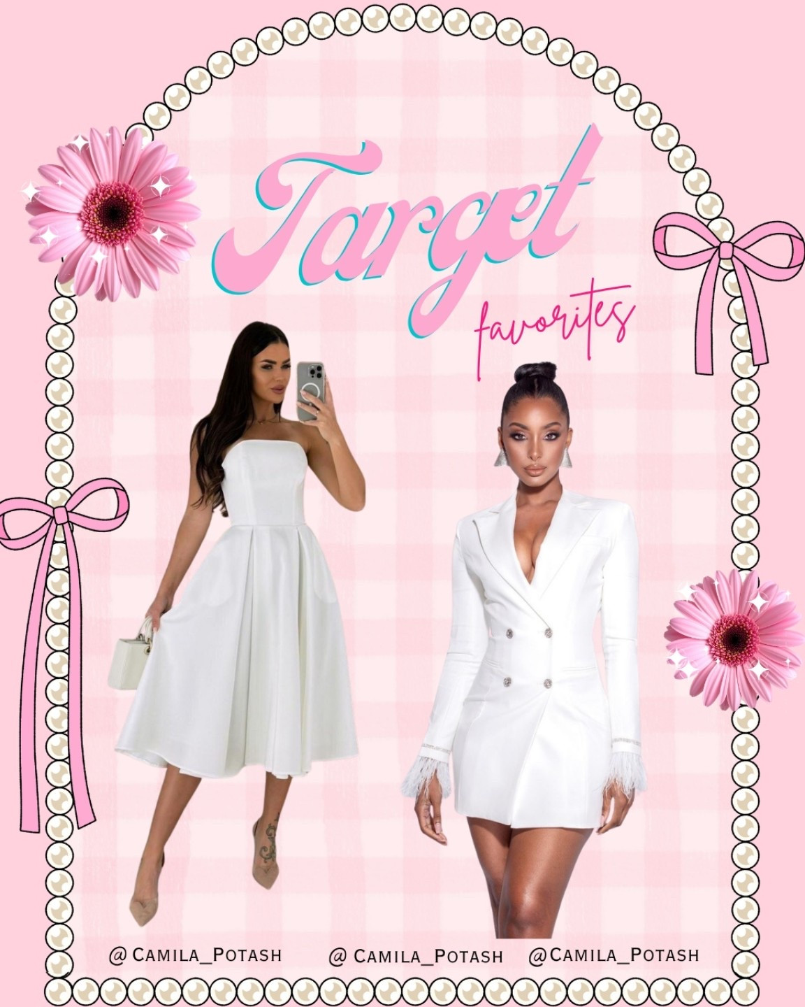 White dresses will always be THAT girl 🤍✨ From classy feminine midi dresses to chic blazer mini dresses, these fashion finds are perfect for bridal showers, graduation outfits, engagement parties, rehearsal dinners, birthday dinners, vacations, and elegant summer nights. Giving clean girl aesthetic, old money vibes, classy feminine energy, and luxury fashion all in one 🎀 @Target 

Obsessed with how timeless and elevated these white outfits look while still being trendy and wearable. Style them with nude heels, pearl accessories, sleek buns, soft glam makeup, and a mini bag for the ultimate rich girl aesthetic ✨

Which vibe are you picking: classy midi dress or chic blazer dress? 👀🤍

#LTKStyle #LTKFashion #WhiteDress #BlazerDress #ClassyStyle #FeminineFashion #CleanGirlAesthetic #OldMoneyStyle #LuxuryFashion #BridalShowerDress #GraduationOutfit #EngagementPartyDress #BirthdayOutfit #ElegantStyle #SummerFashion #VacationOutfit #DateNightOutfit #FashionInspo #OOTD #StyleInspo #ChicFashion #GirlyStyle #WeddingGuestDress #MiniDress #MidiDress #FashionCreator #LTKCreator #TimelessStyle #RichGirlAesthetic #TrendyFashion

#LTKgrwm #LTKWedding #LTKTravel