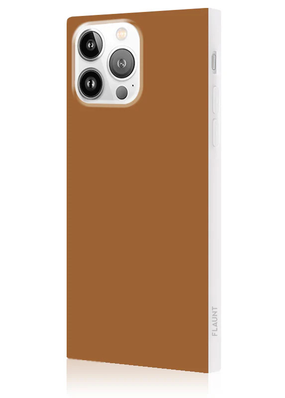 SQUARE® Nude Caramel iPhone Case | FLAUNT