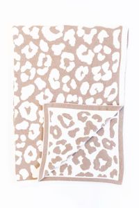 Keep You Warm Blanket Beige Animal Print | The Pink Lily Boutique