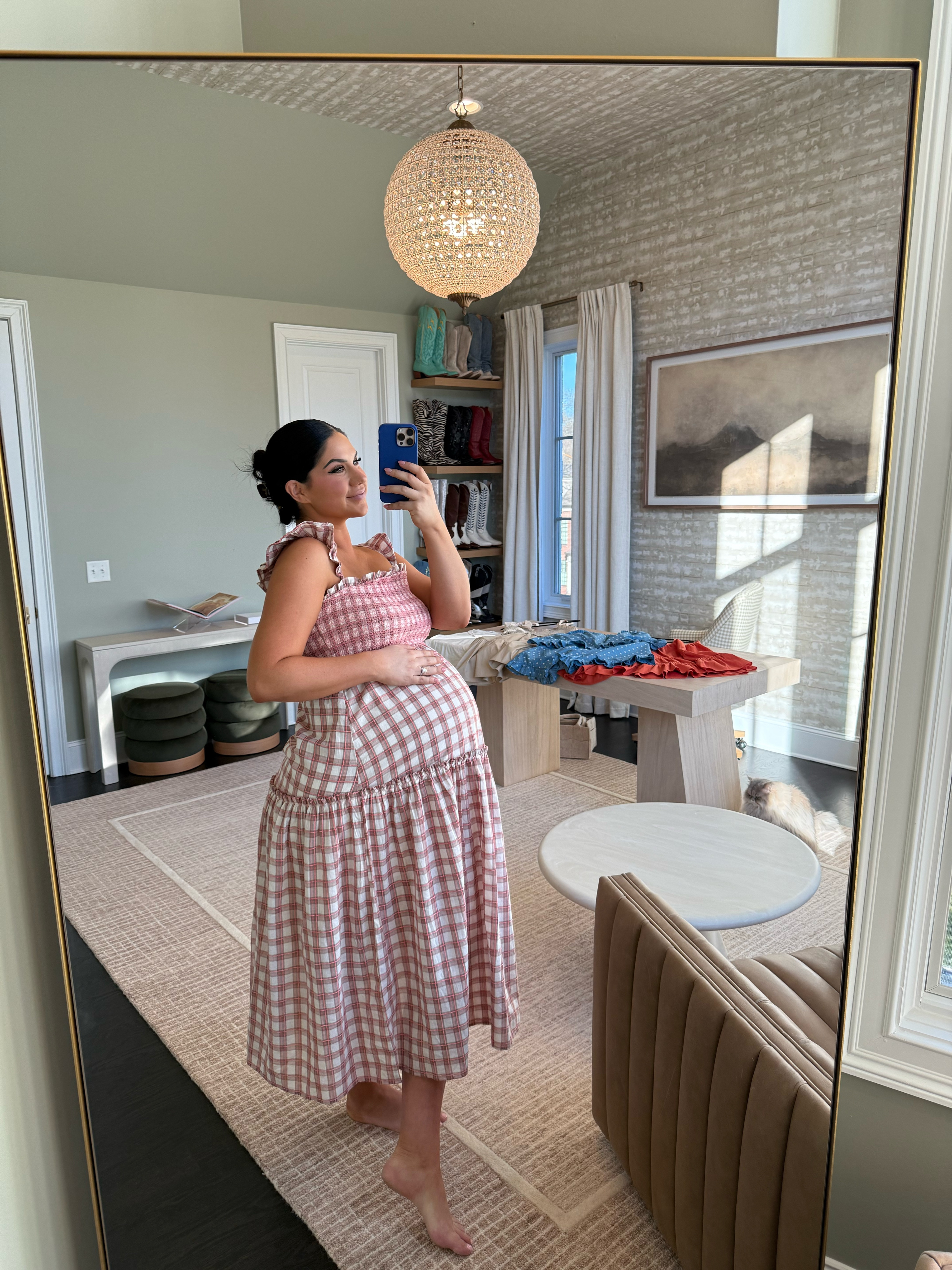 spring style refresh before Baby Hardy comes Earth side💞 pink lily, pink lily try on, romper, maternity friendly, dress, denim romper, casual style, girl mom, mom to be, Caleigh Hardy 

 

#LTKWatchNow #LTKFindsUnder100 #LTKBump