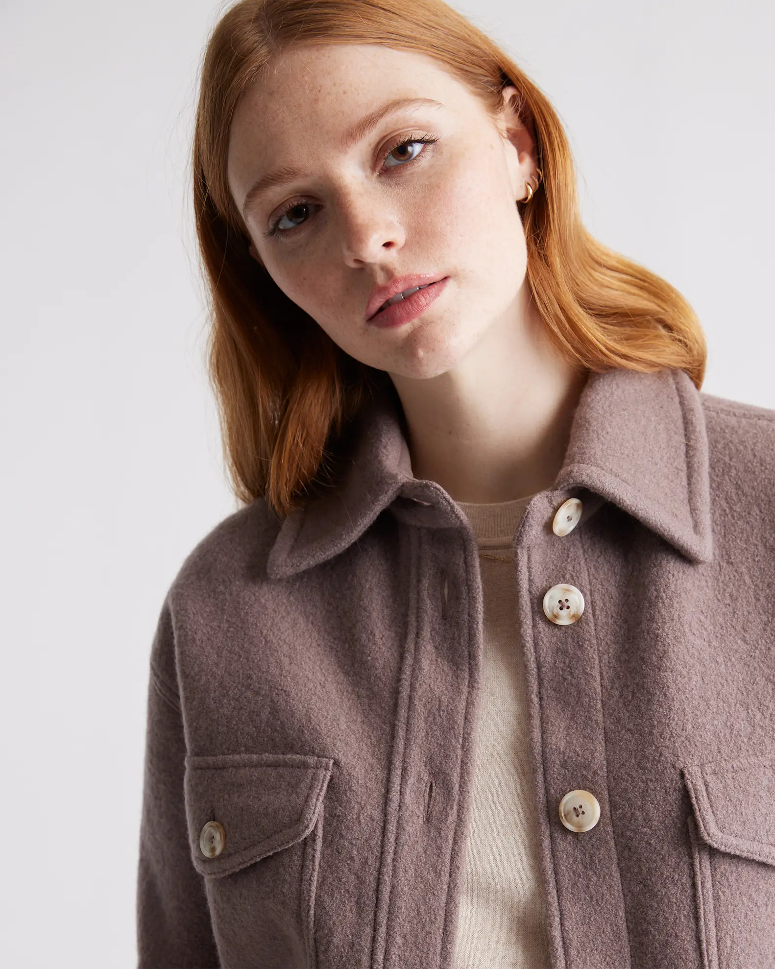 100% Merino Wool Shirt Jacket | Quince