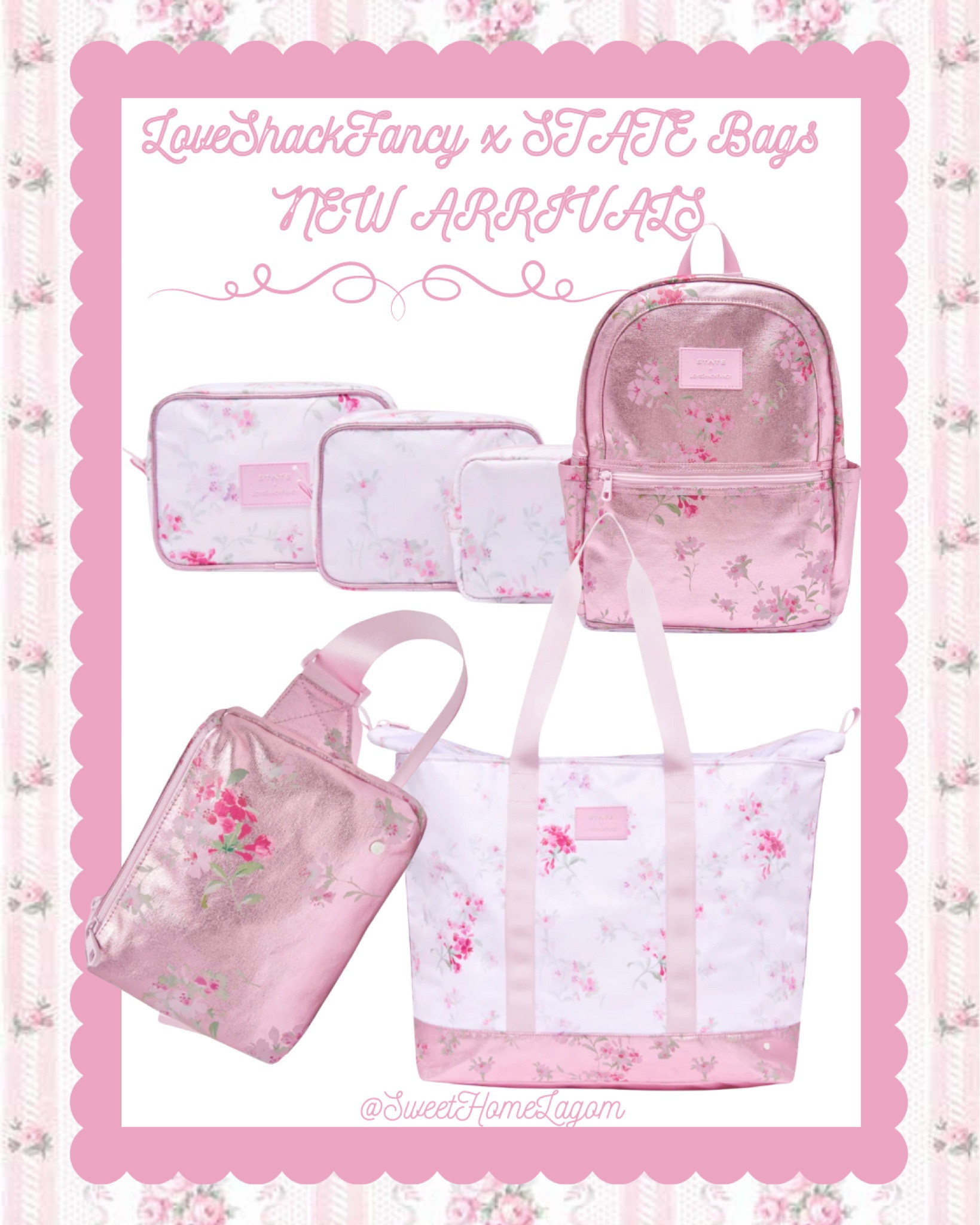 LoveShackFancy x STATE Bags new arrivals!! The previous version of the belt bag sold out SO fast last time so grab it if you want it!!

grandmillennial | southern living | chinoiserie | home decor | coastal | traditional | classic | granny chic | blue and white | pink bows | ruffle | preppy style | winter outfit | sneakers | living room | bedroom | jeans | bedding

#LTKfindsunder100 #LTKstyletip #LTKitbag