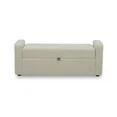 Better Homes & Gardens Springwood Storage Bench, Cream | Walmart (US)