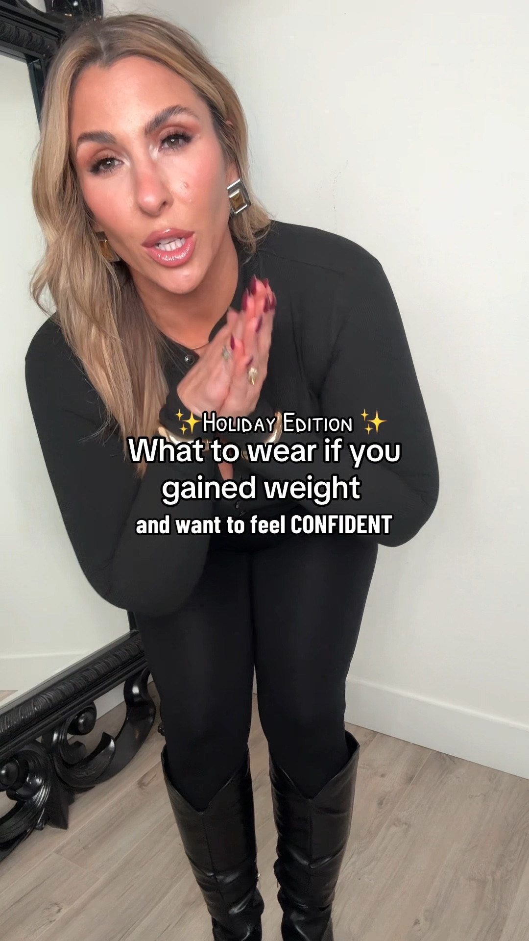 Thanksgiving Fall Look

amazing compressive and flattering leggings size XL
poncho one size
long sleeve L ( my fav basic long sleeve) 
wide calf boots (up to 16.75 inch)  also linked other favs that I have and love 

#LTKMidsize #LTKFindsUnder100 #LTKStyleTip

#LTKHoliday #LTKShoeCrush #LTKStyleTip