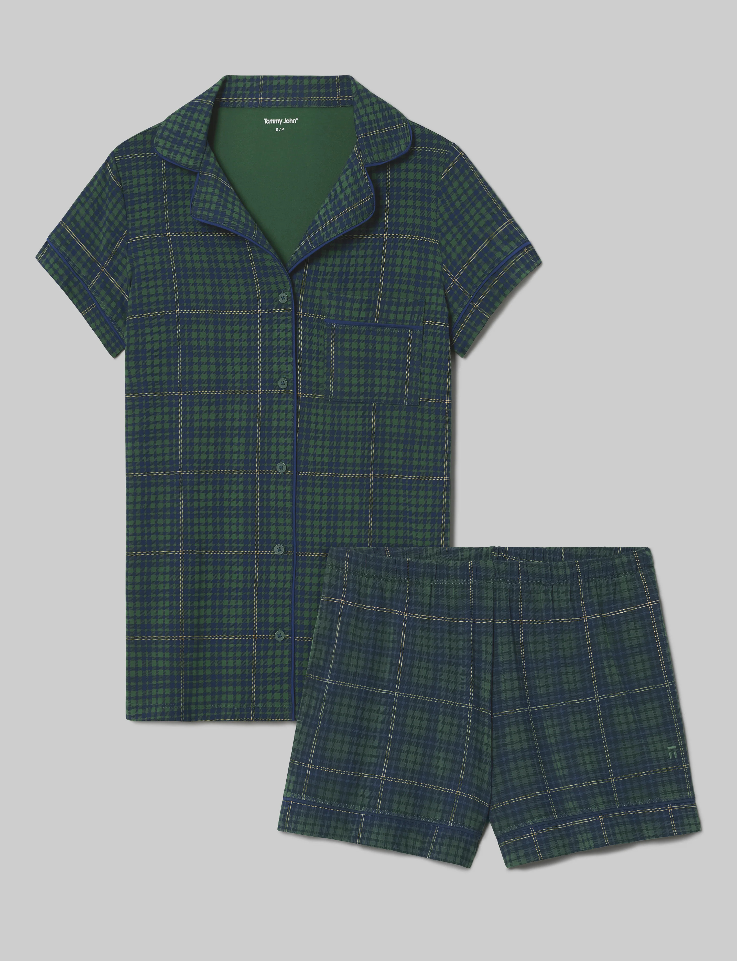 Women's Downtime Pajama Top & Short Set | Tommy John