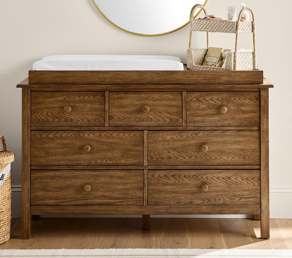 Kendall 7-Drawer Dresser & Topper Set (55w x 19d") | Pottery Barn Kids