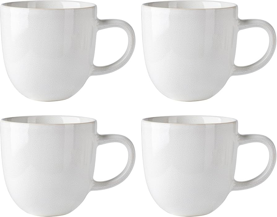 AmorArc 12oz Coffee Mugs Set of 4, Ceramic Coffee Mugs for Man,Woman,Dad,Mom, Modern Coffee Mugs ... | Amazon (US)