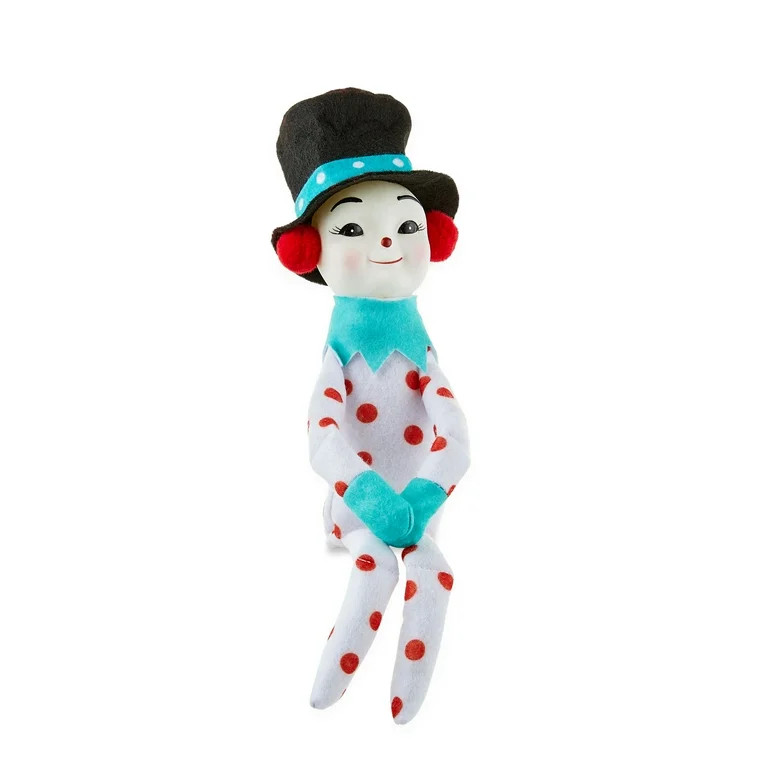 Mr. Christmas 6.5" Decorative Teal Snowman Knee Hugger | Walmart (US)