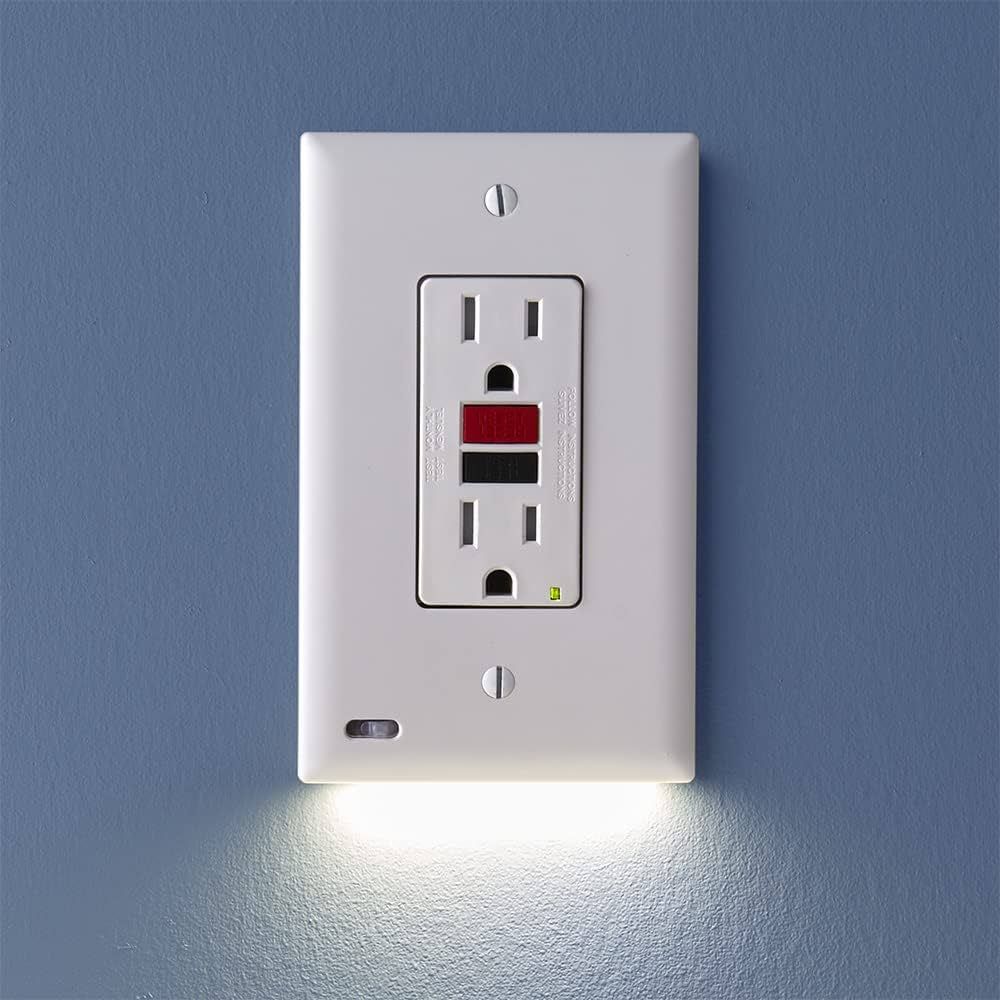 2 Pack - SnapPower GuideLight 2 [For GFCI Outlets] - Replaces Plug-In Night Light - Electrical Re... | Amazon (US)