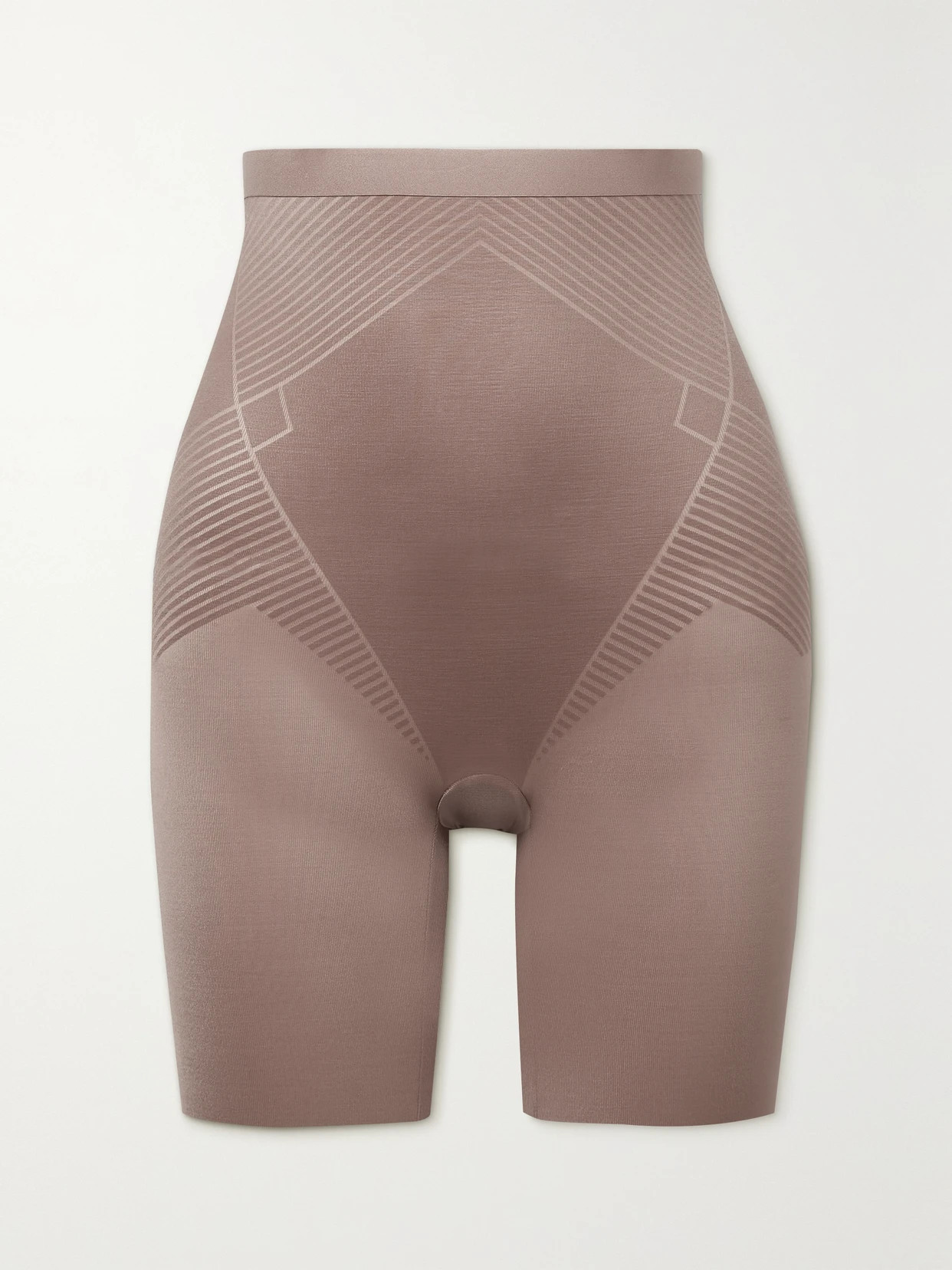 Spanx - Thinstincts 2.0 High-rise Shorts - Brown | NET-A-PORTER (US)