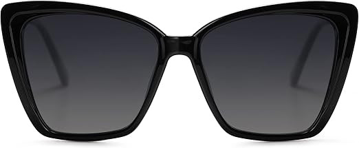SOJOS Trendy Polarized Sunglasses For Women Retro Womens Oversized Square Cat Eye Sun Glasses UV ... | Amazon (US)