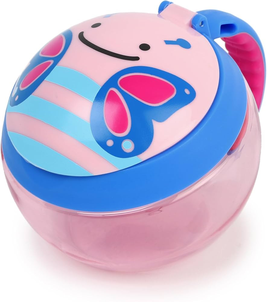 Skip Hop Baby Snack Container, Zoo Snack Cup, Butterfly | Amazon (US)