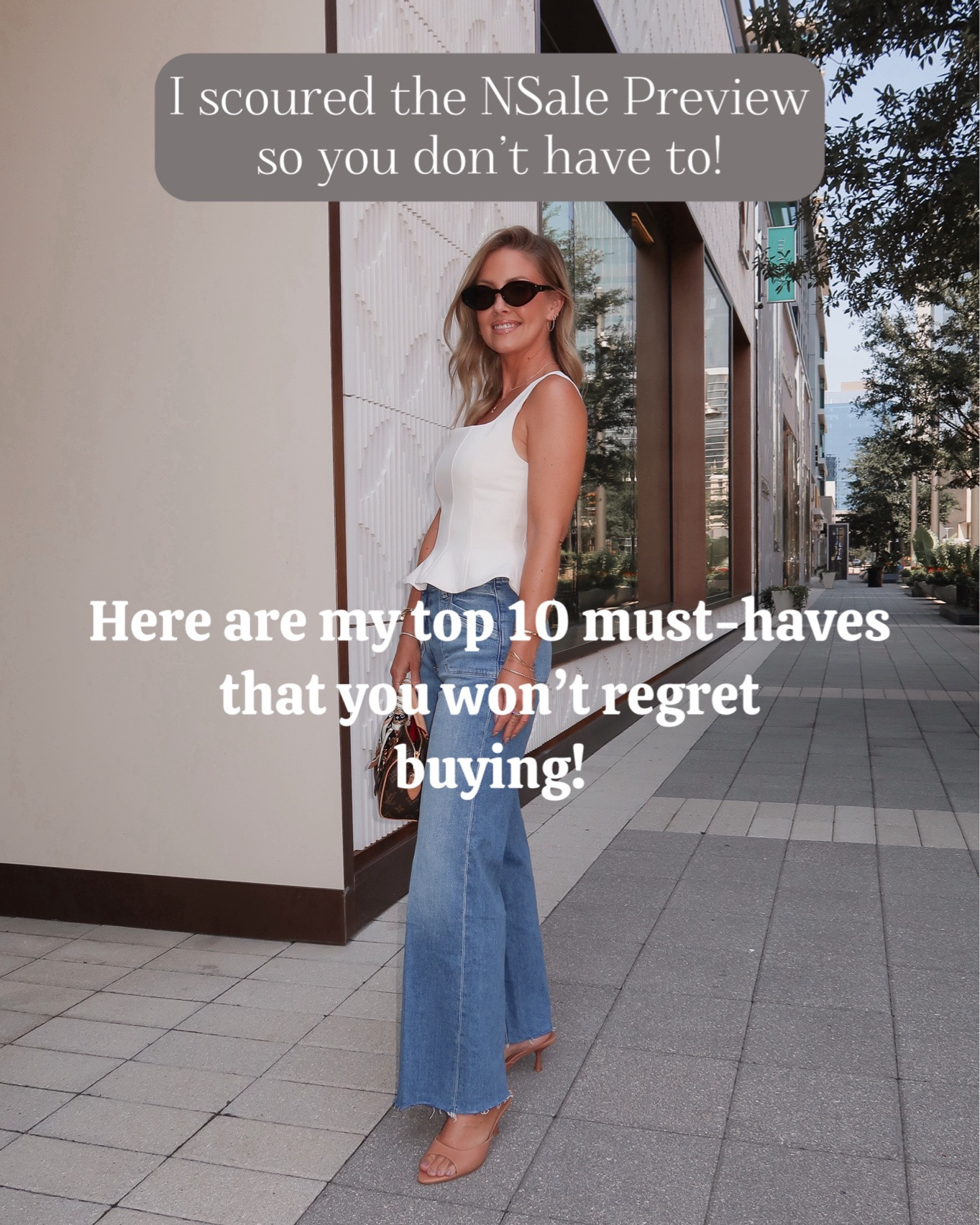 SAVE THIS POST! These are my top 10 Nsale must-haves you won’t regret buying! 
*Size down one in these jeans - they are soft and run a little big ❤️


 Nordstrom Anniversary Sale, fall outfits, designer denim on same, beauty sale, over 40, petite fashion

#LTKootd #LTKSaleAlert #LTKPetite