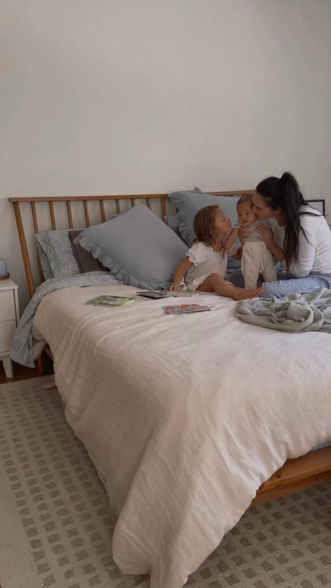 The men in our life are good for so many things, but photos ain’t one of them.  So if you’re tired of always being behind the camera and you just want a couple sweet photos *with* the babies, here’s what you’ll want to do:

1. Pick a cozy corner of the house with good lighting
2. A small little activity goes along way… for this one, we read some books together. 
3. Grab a tripod
4. Start your *video* (forward facing camera on your phone)
5. Film away for 5 to 10 minutes… 
6. Screenshot sweet moments of your video
7. Drop the screenshots into an editing app.
8. Add a blur or focus effect from your app to make the Photo stand out and look like it was taken from a real camera. 

Currently using #tezzaapp 

Happy shooting! 📷 

#napavalleyphotographer #photographytricks #photographytipsforbeginners #mothersession #mominframe #homephotography #photographyisart

#LTKHome #LTKFamily #LTKTravel