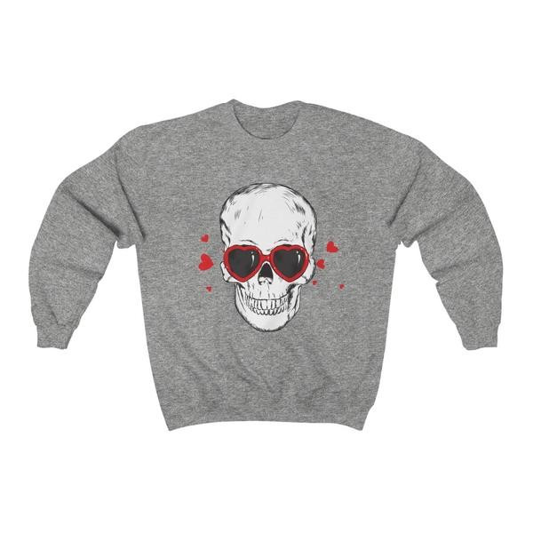 Skull Love Unisex Sweatshirt | Always Stylish Mama