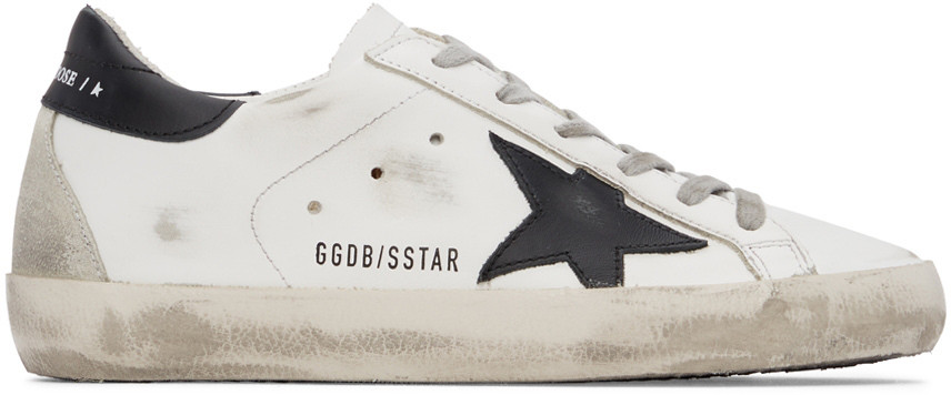 White & Black Super-Star Classic Sneakers | SSENSE