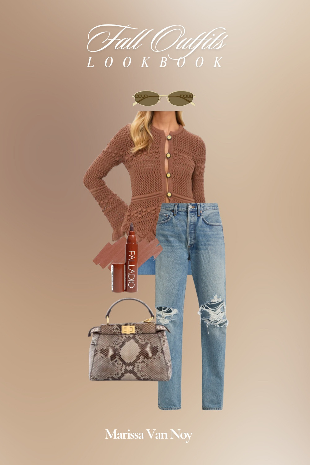 Pumpkin spice and everything nice 🍁🍂 this crocheted sweater from L’Agence is the perfect fall staple before it is jacket season. Linked the exact sweater, Gucci sunnies I picked up in DC, and similar python Fendi peekaboo bag.

#LTKdayinmylife #LTKSeasonal #LTKSaleAlert