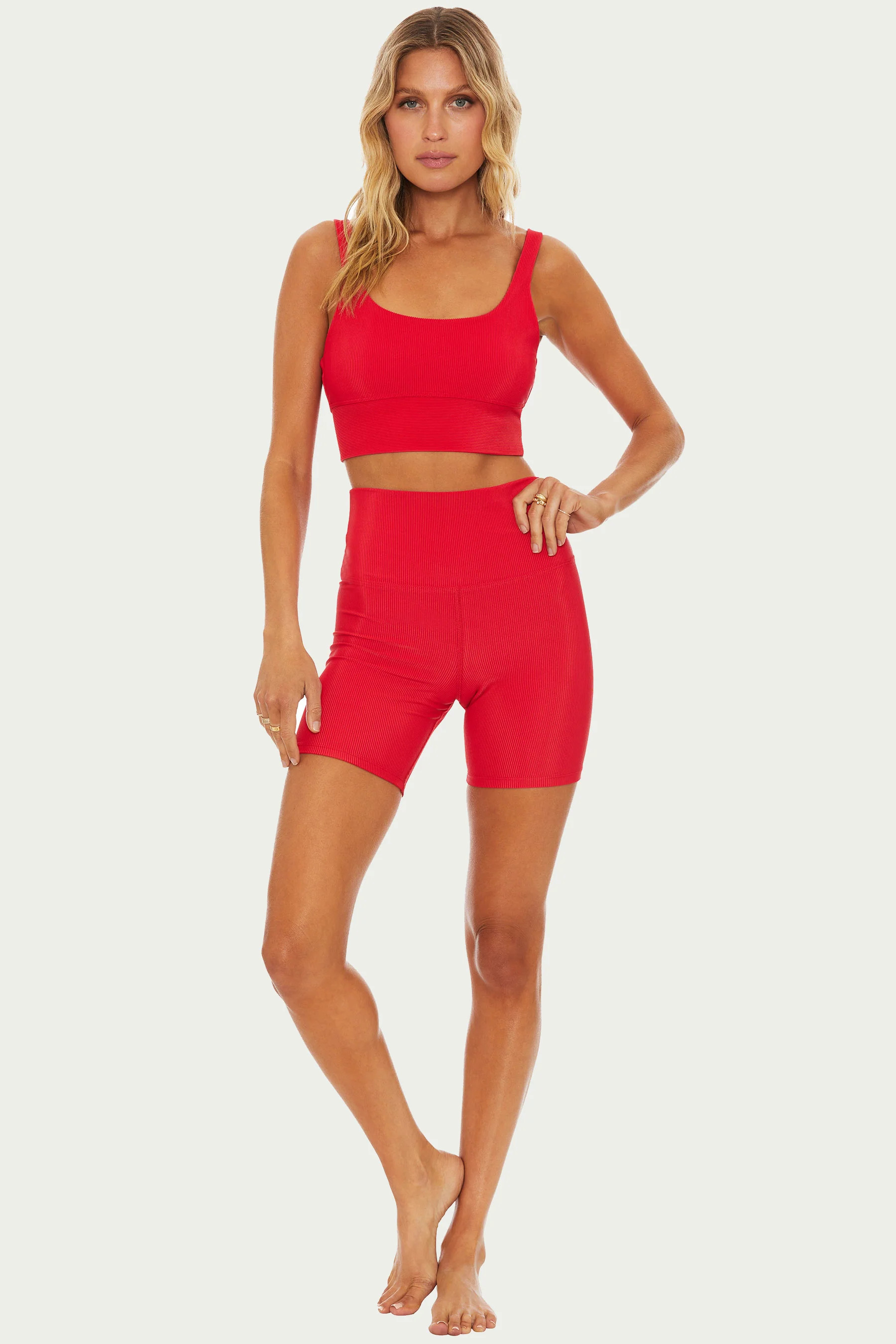 Bike Short Red | Beach Riot