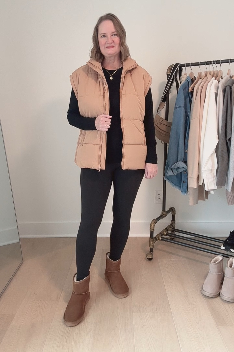 Amazon and Quince Try-On Haul ✔️I’m prepping my winter capsule wardrobe, so I ordered and tried on some athleisure and casual styles ✨ Find out which pieces I kept and returned in the blog post 😉

Athleisure, leggings, puffer vest, jacket, pullover, sweatshirt, flare leggings, joggers, long sleeve tee, cardigan, sneakers, Birkenstocks, striped tee, casual, outfits

#LTKOver40 #LTKActive #LTKFindsUnder50