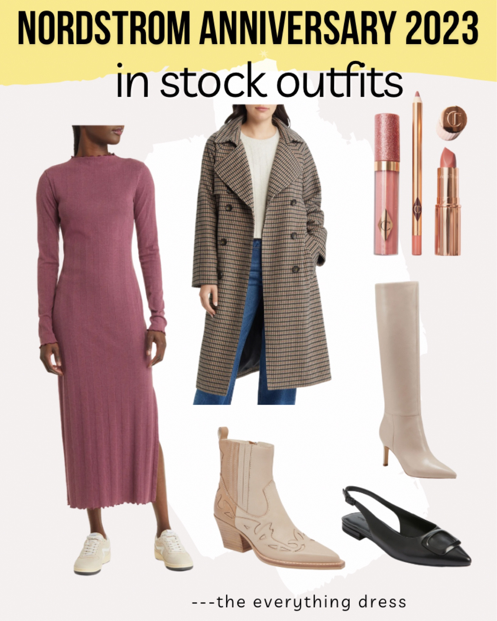 Nordstrom anniversary sale in stock items. Sweater dress. Fall transition. Teacher outfits. Work outfit. 

#LTKworkwear #LTKxNSale #LTKBacktoSchool