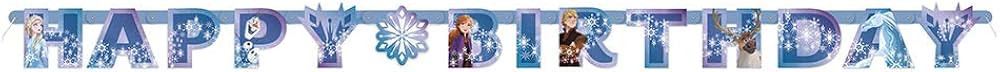 Disney Frozen 2 Large Jointed Banner - Perfect for Themed Parties & Events | Amazon (US)