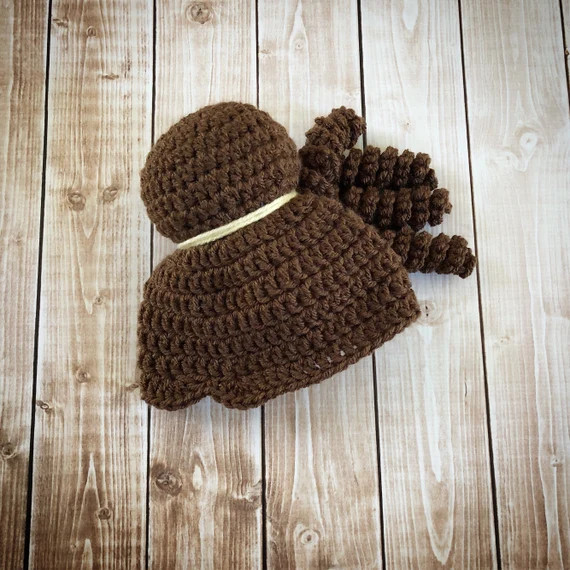 Princess Belle Inspired Hat/Crochet Princess Belle Beauty and the Beast Wig/ Belle Hat Wig Available | Etsy (US)