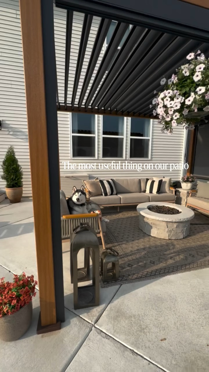 This ended up being the most useful thing on our patio.

It blends right into the space, waterproof storage, soft close hinges, and wheels so it’s easy to move around.

☀️Save & comment “DECK BOX” if a patio refresh is on your list this summer
🤎Follow for more simple outdoor upgrades.