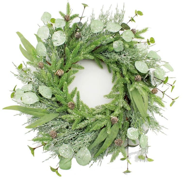 Handcrafted Faux 22'' Wreath | Wayfair North America