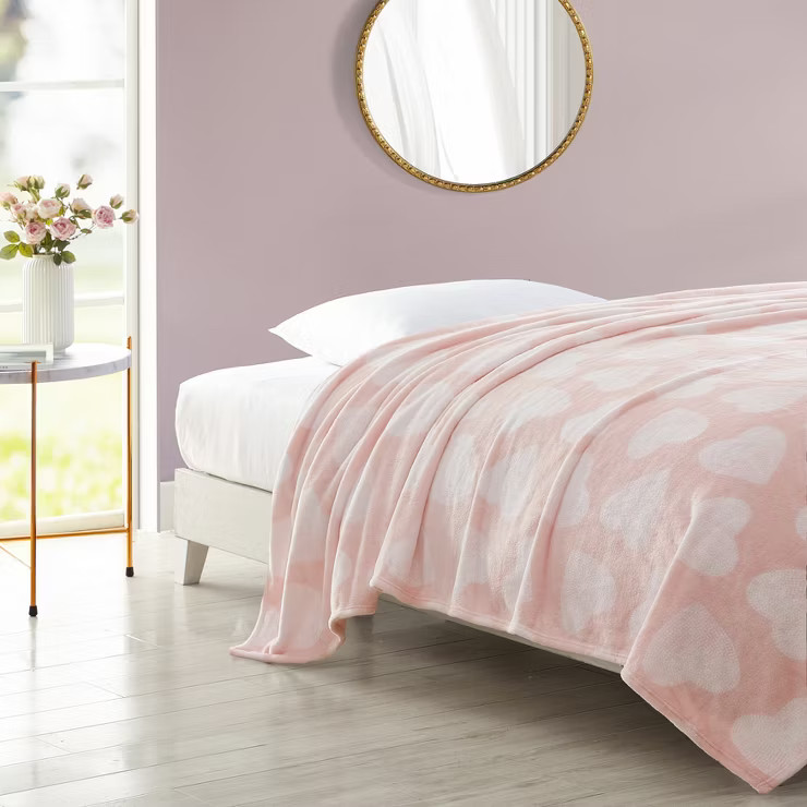 Betsey Johnson Ultra Soft Plush Feece Blanket Collection | Target