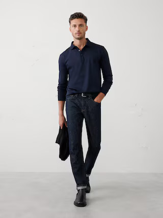 Luxe Touch Polo | Banana Republic Factory