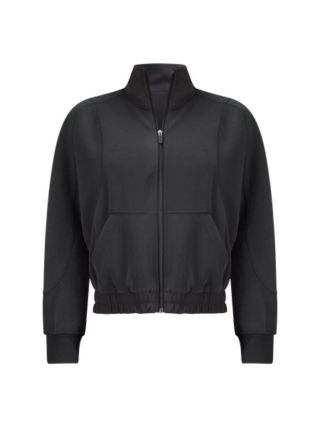 Brushed Softstreme Funnel-Neck Zip Up | Lululemon (US)