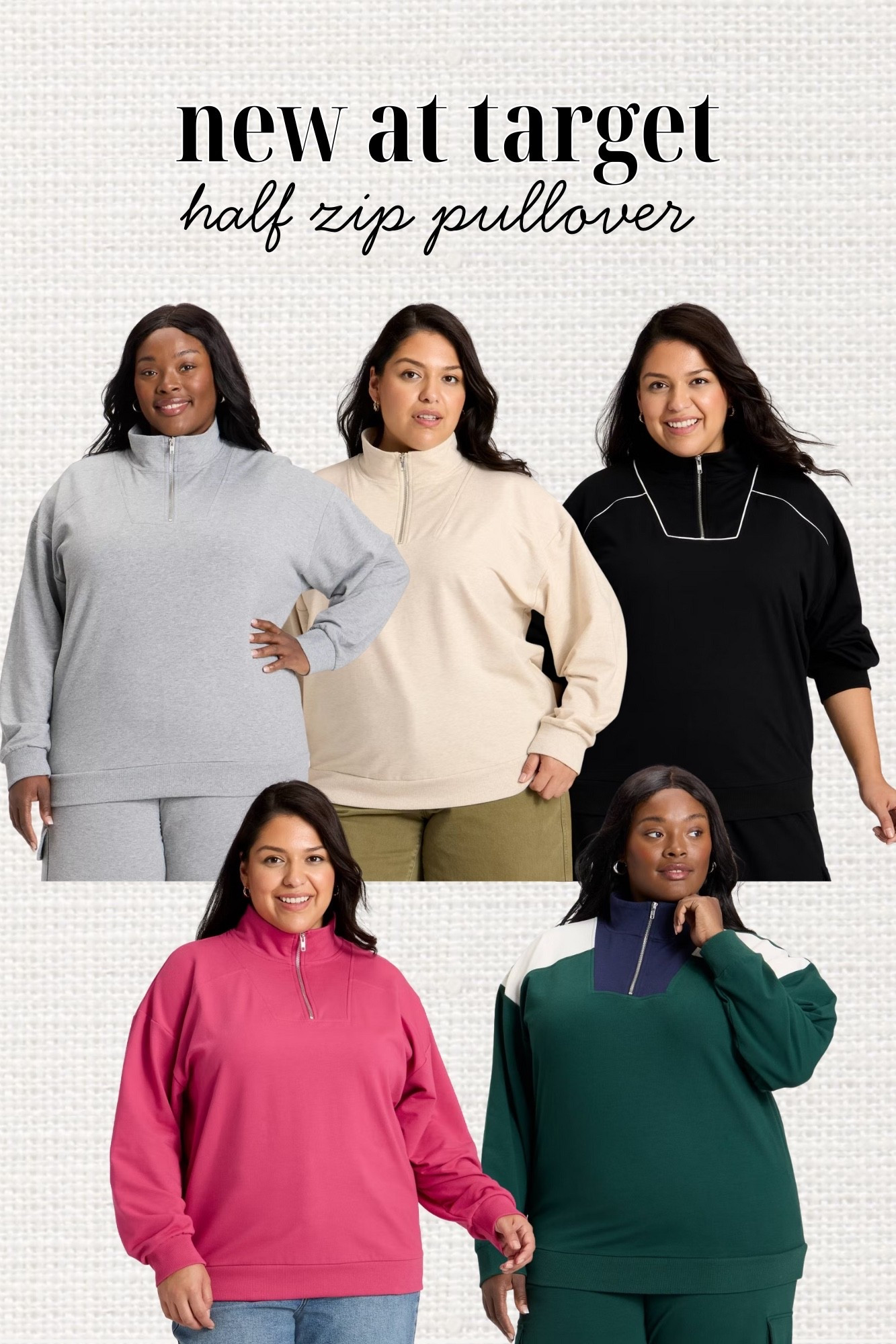 These target pullovers are back!! And in such cute colors. I wear a 2x

#LTKFindsUnder50 #LTKStyleTip #LTKPlusSize