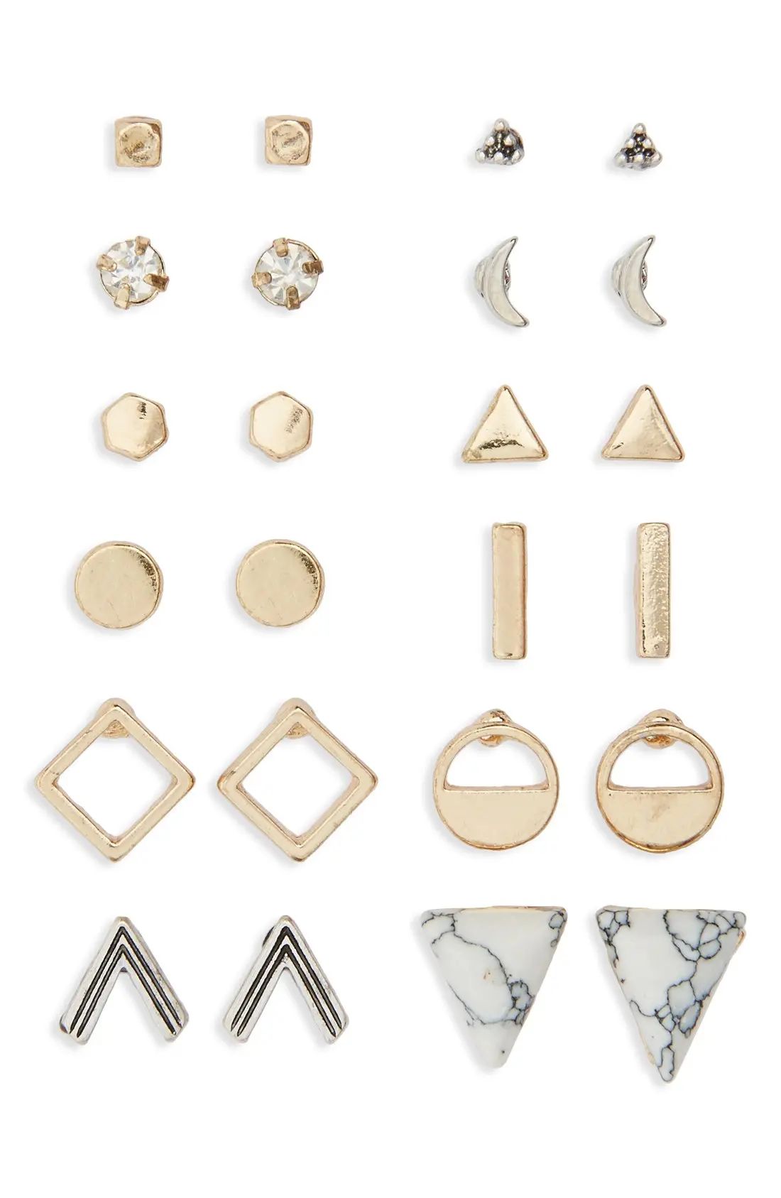 Geometric Stud Earrings | Nordstrom