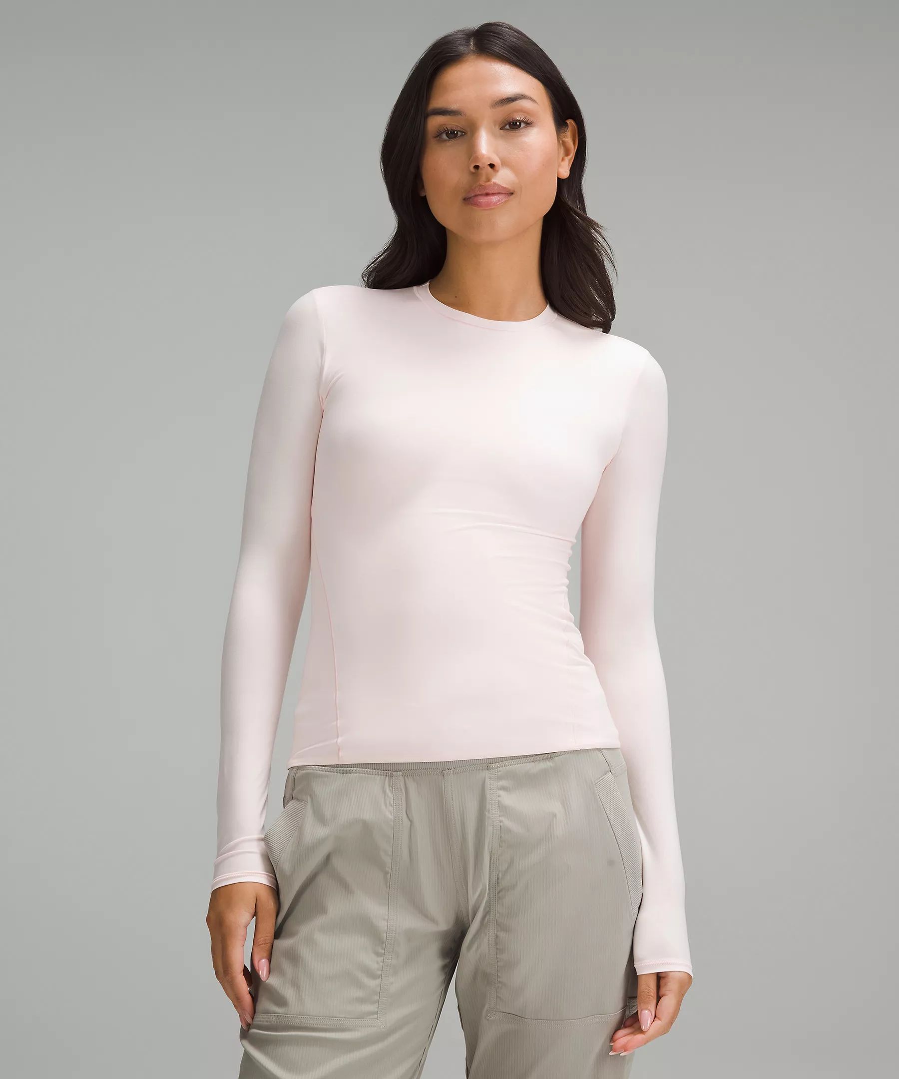 Wundermost Ultra-Soft Nulu Crewneck Long-Sleeve Shirt | Women's Long Sleeve Shirts | lululemon | Lululemon (US)