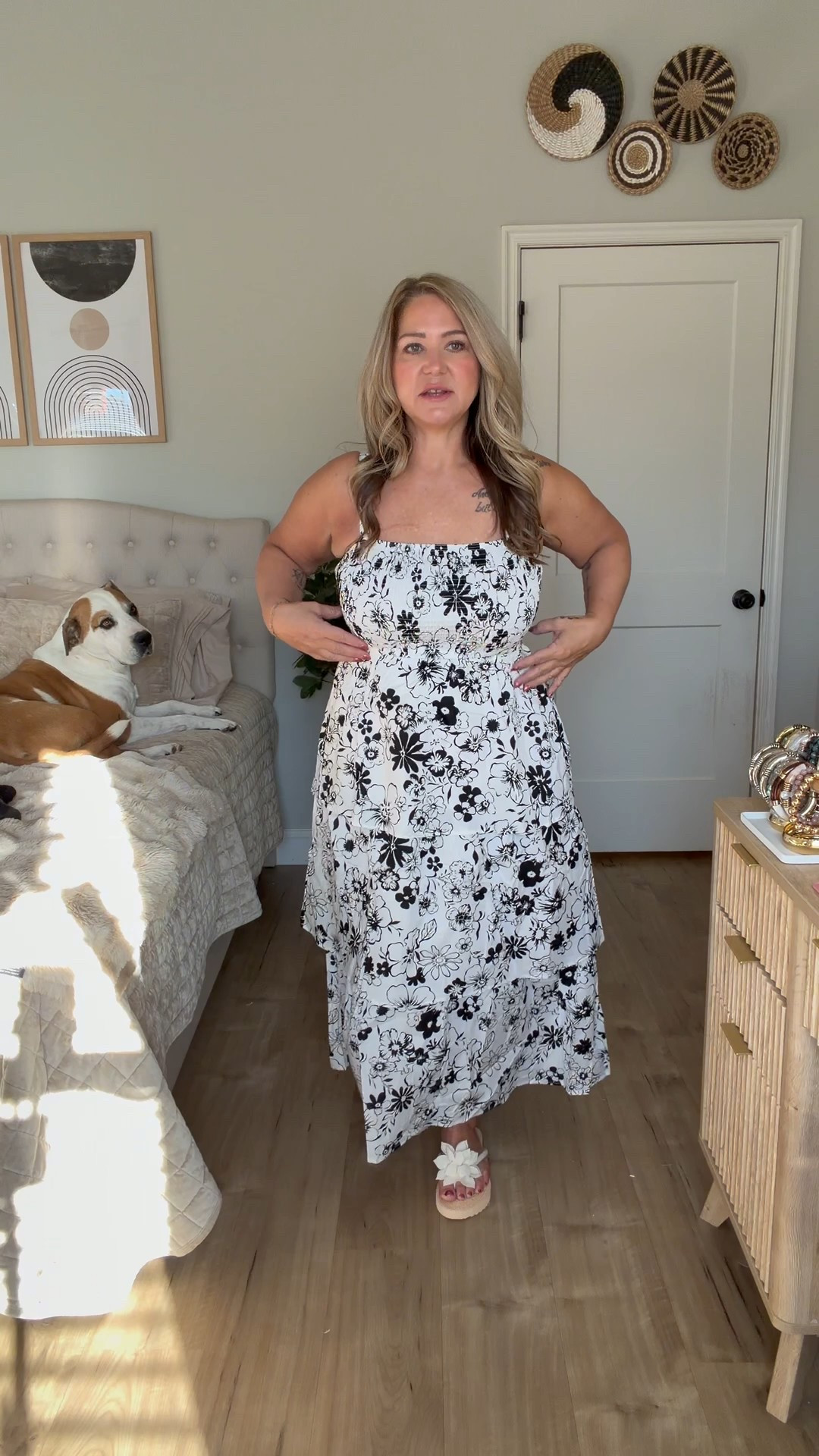 Size large 

#LTKMidsize #LTKPetite #LTKOver40