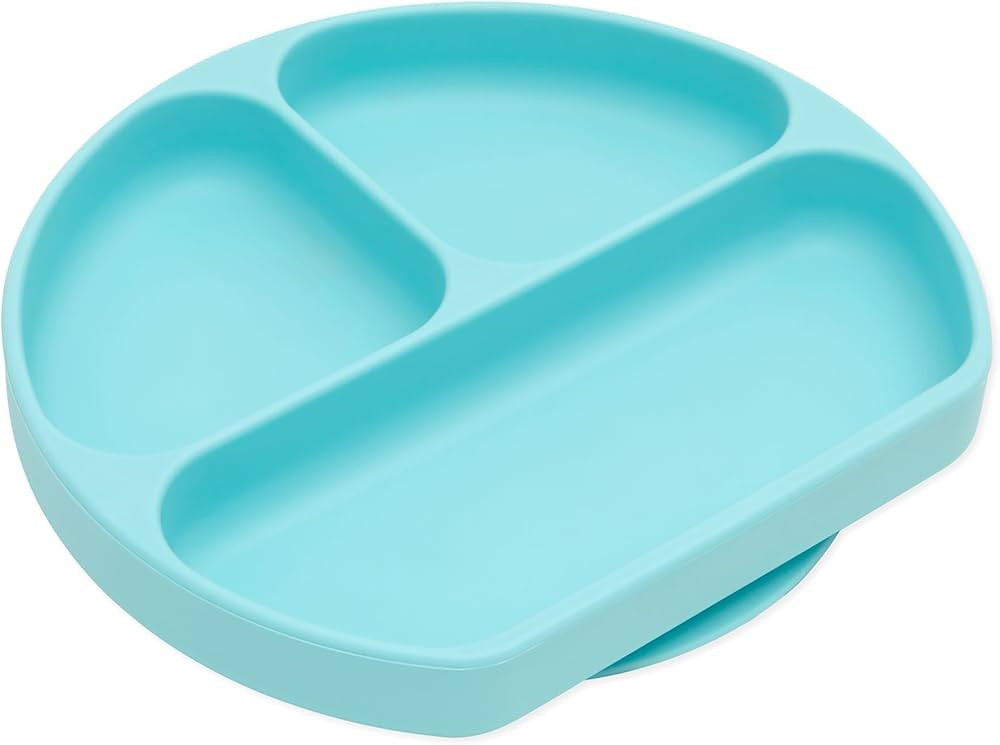 Bumkins Silicone Grip Dish, Suction Plate, Divided Plate, Baby Toddler Plate, BPA Free, Microwave... | Amazon (US)