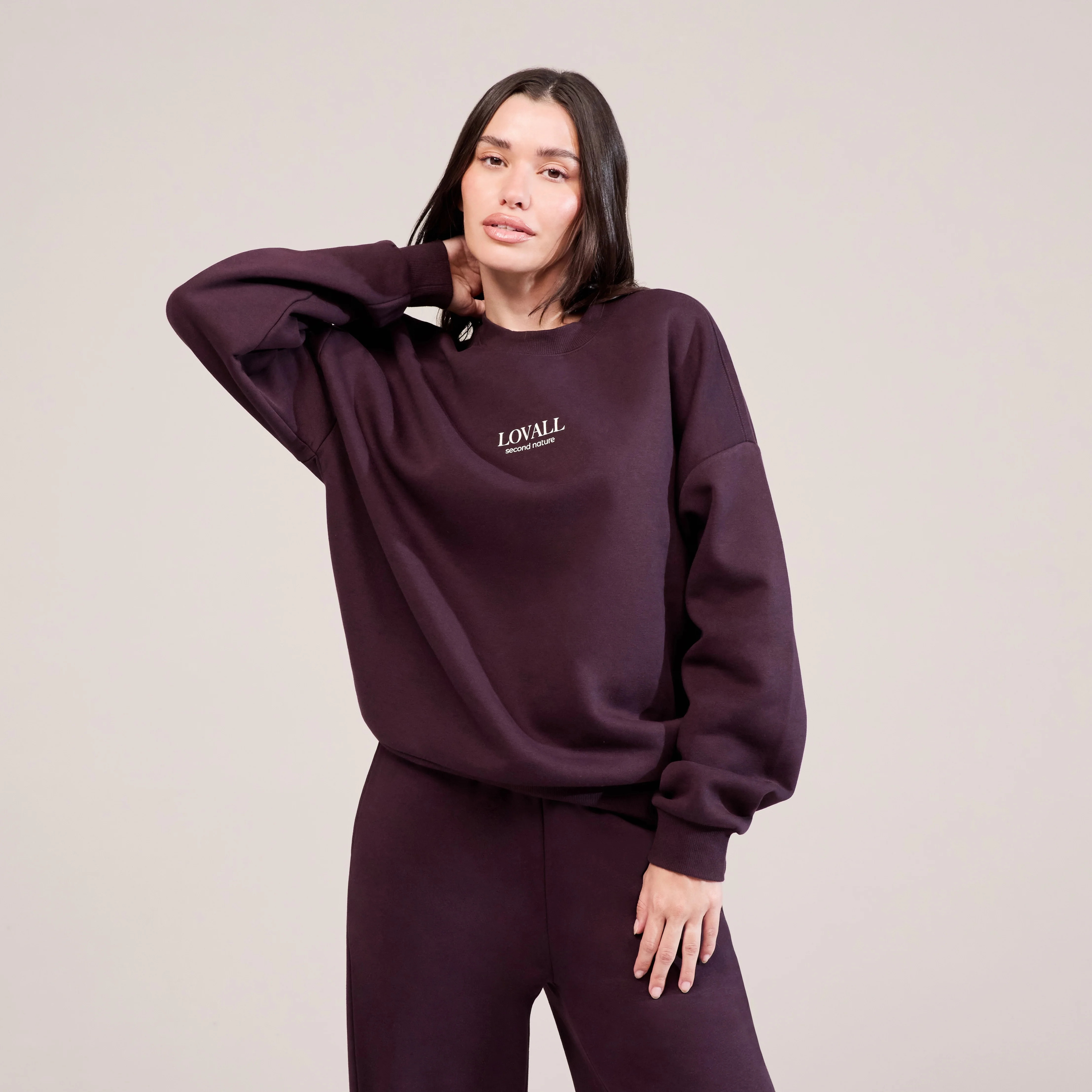 Organic Oversized Sweatshirt Second Nature | LOVALL
