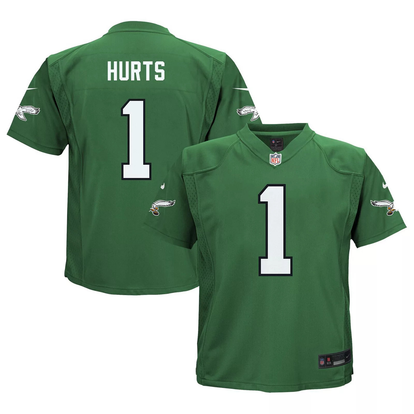 Toddler Nike Jalen Hurts Kelly Green Philadelphia Eagles Game Jersey, Toddler Boy's, Size: 2T | Kohl's