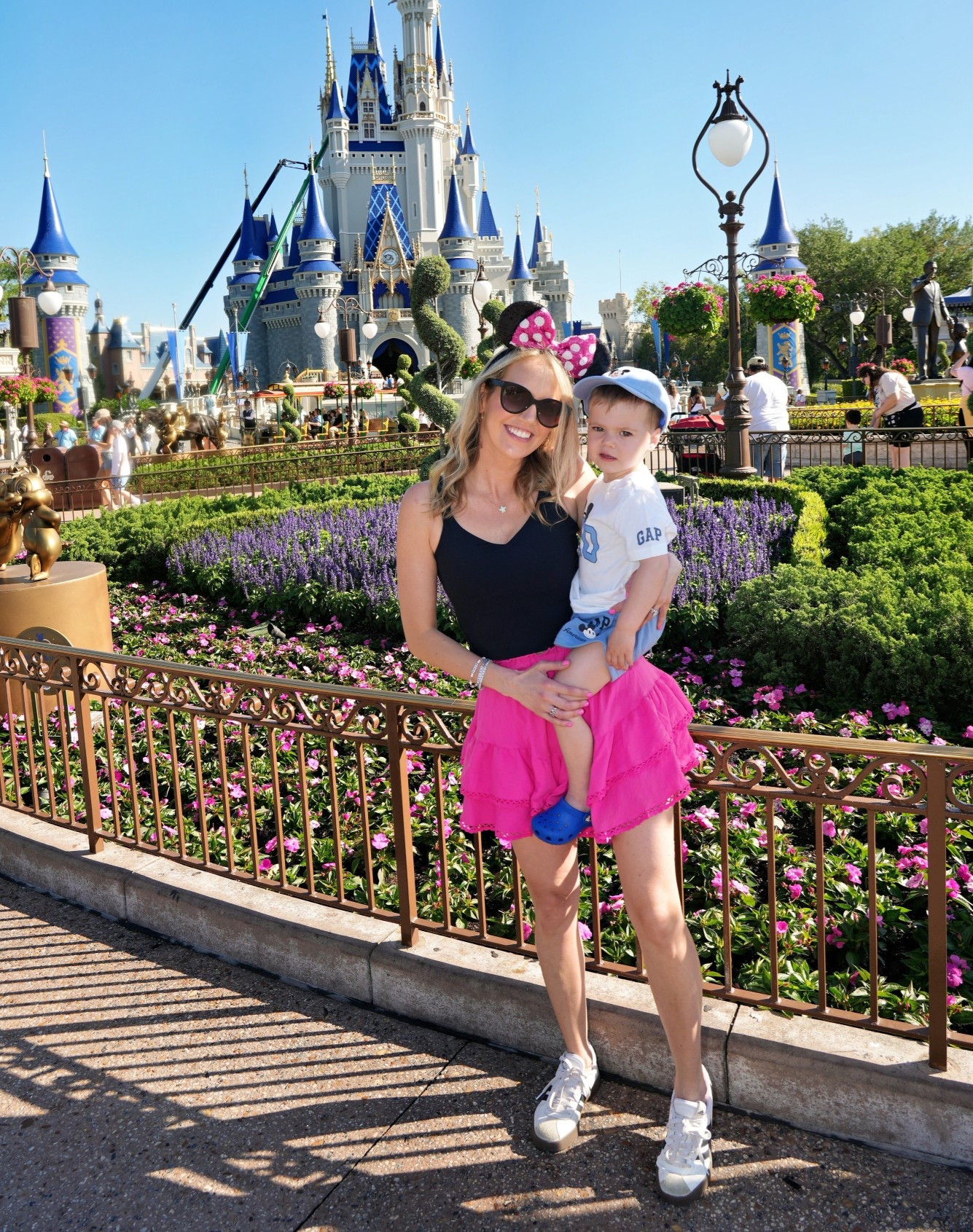 Breastfeeding friendly Disney outfit idea. Comfy cute Minnie Disney outfit. Skorts sneaks and breastfeeding tank. I’m wearing size small in both. Most of my outfit is AMAZON! #disney #breastfeeding #mom #disneyoutfit #amazondisney #momfinds #springoutfit

#LTKBaby #LTKTravel #LTKmomlife