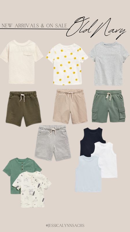 Old Navy new arrivals + on sale! I love the comfy shorts for Asher and they have so many different t shirts in solids & prints. 

#LTKSaleAlert #LTKBaby #LTKKids
