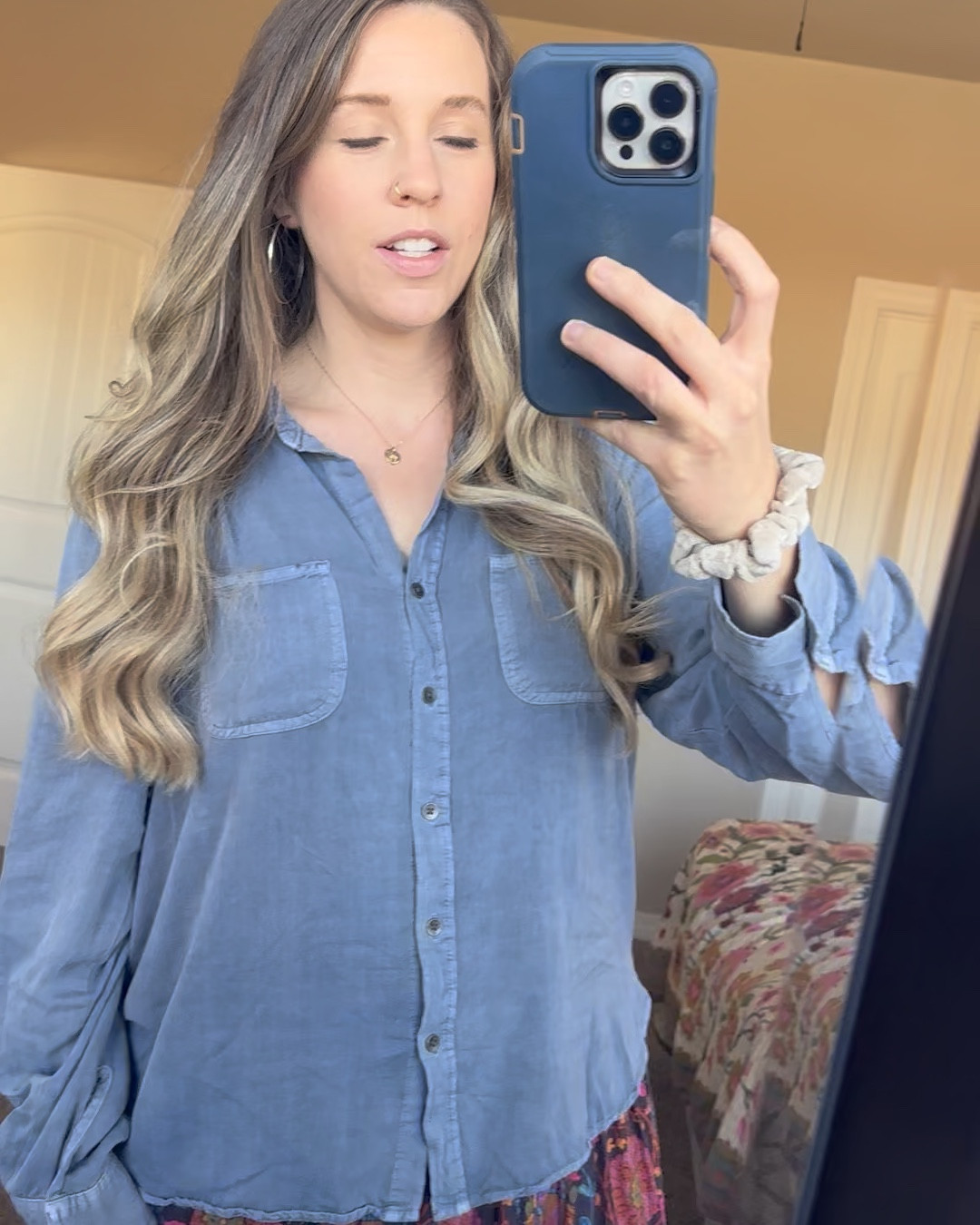 😍$3  hoop earrings, convertible skirt, denim shirt, everyday boho outfit details! 

This natural life convertible skirt is one of my faves! Paired with my favorite hoop earrings and one of my many blue tops (I have both of these…the video shows my thrifted top) & I’m good to go all day! 😍


#LTKFindsUnder50 #LTKStyleTip #LTKSpringSale