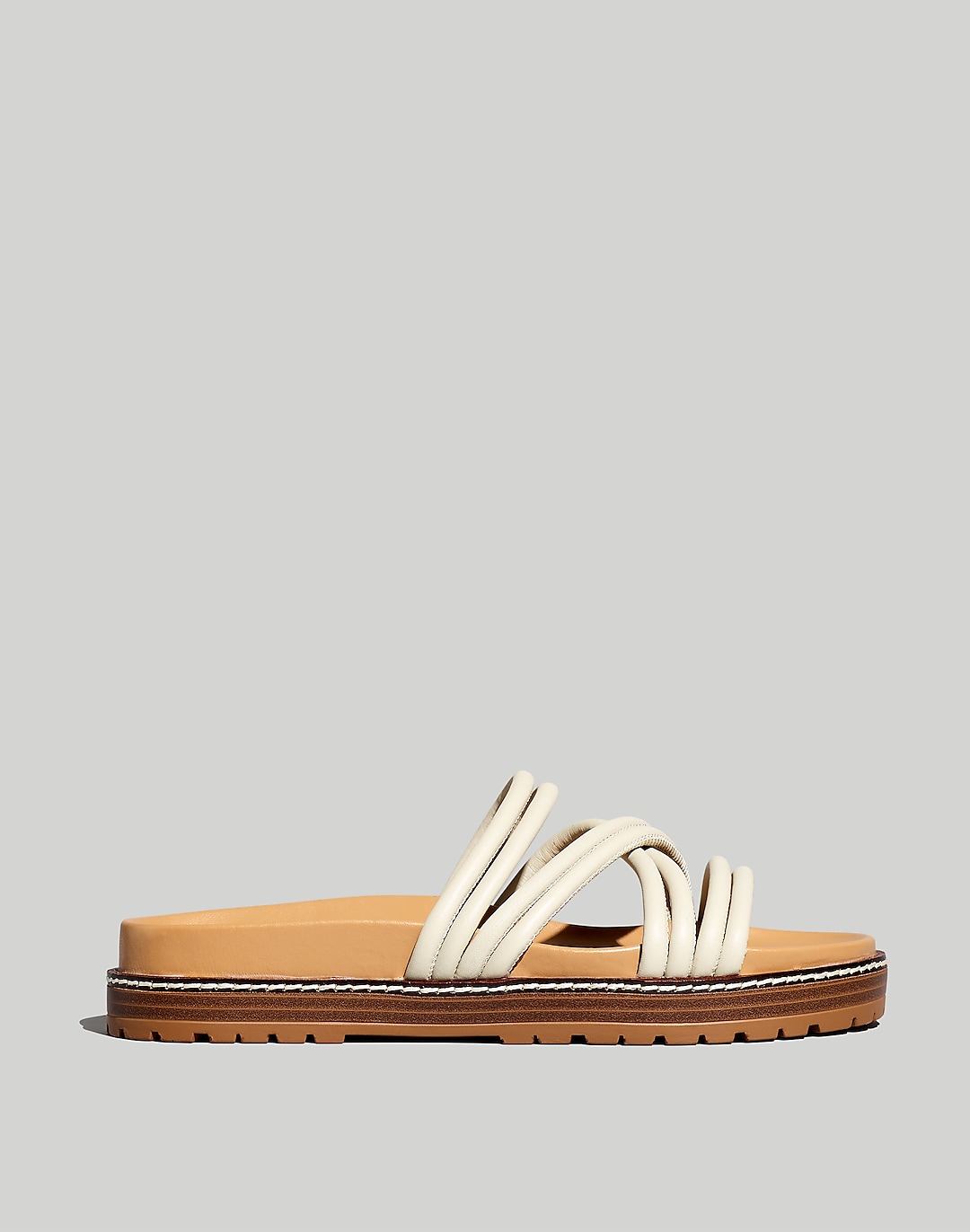 The Charley Strappy Slide Sandal | Madewell