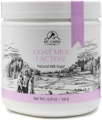 MT. CAPRA SINCE 1928 | Goat Milk Lactose Powder, Pure Milk Sugar from Goats, Boost Beneficial Gut... | Amazon (US)
