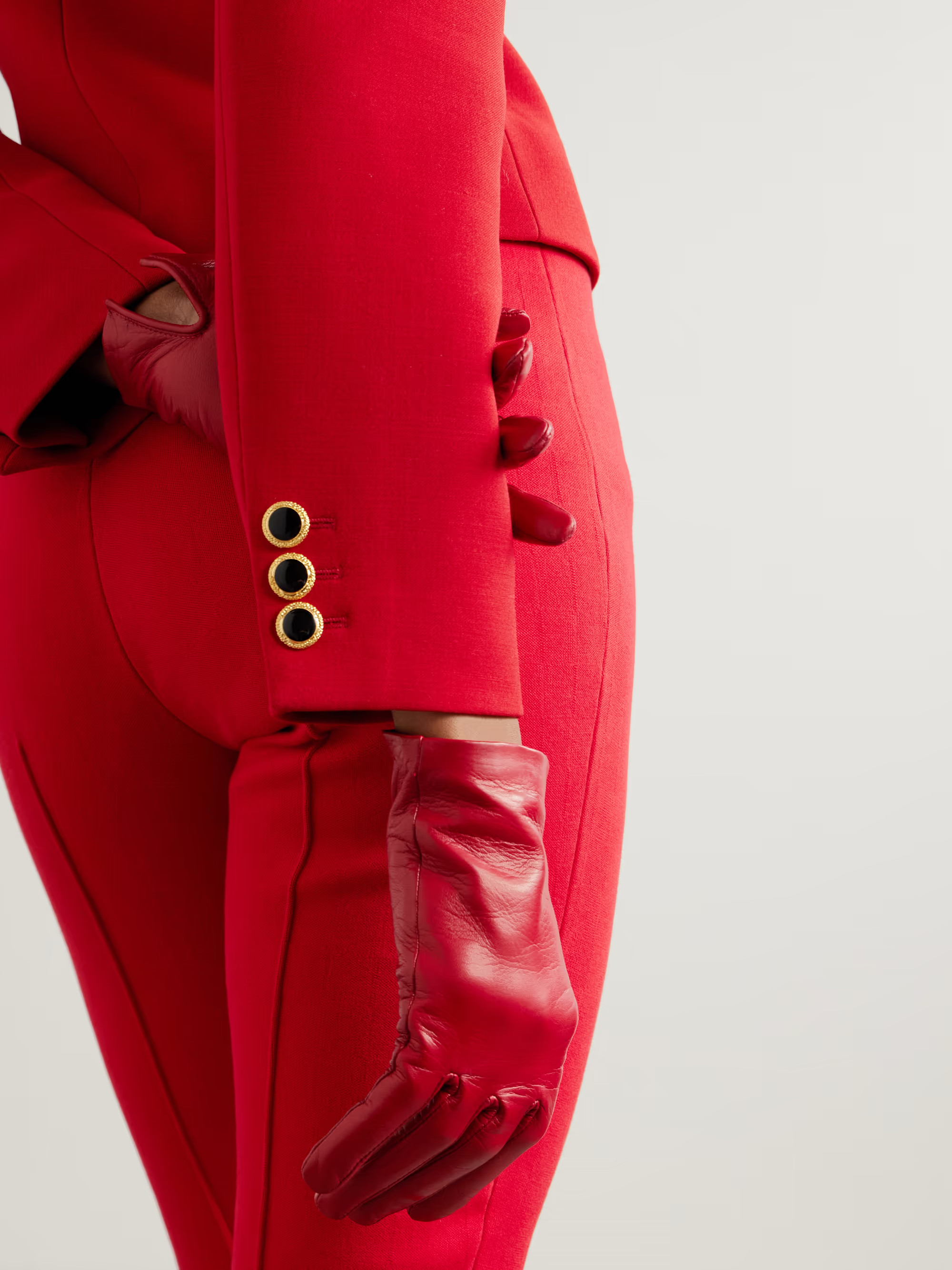 Kate leather gloves | NET-A-PORTER (US)