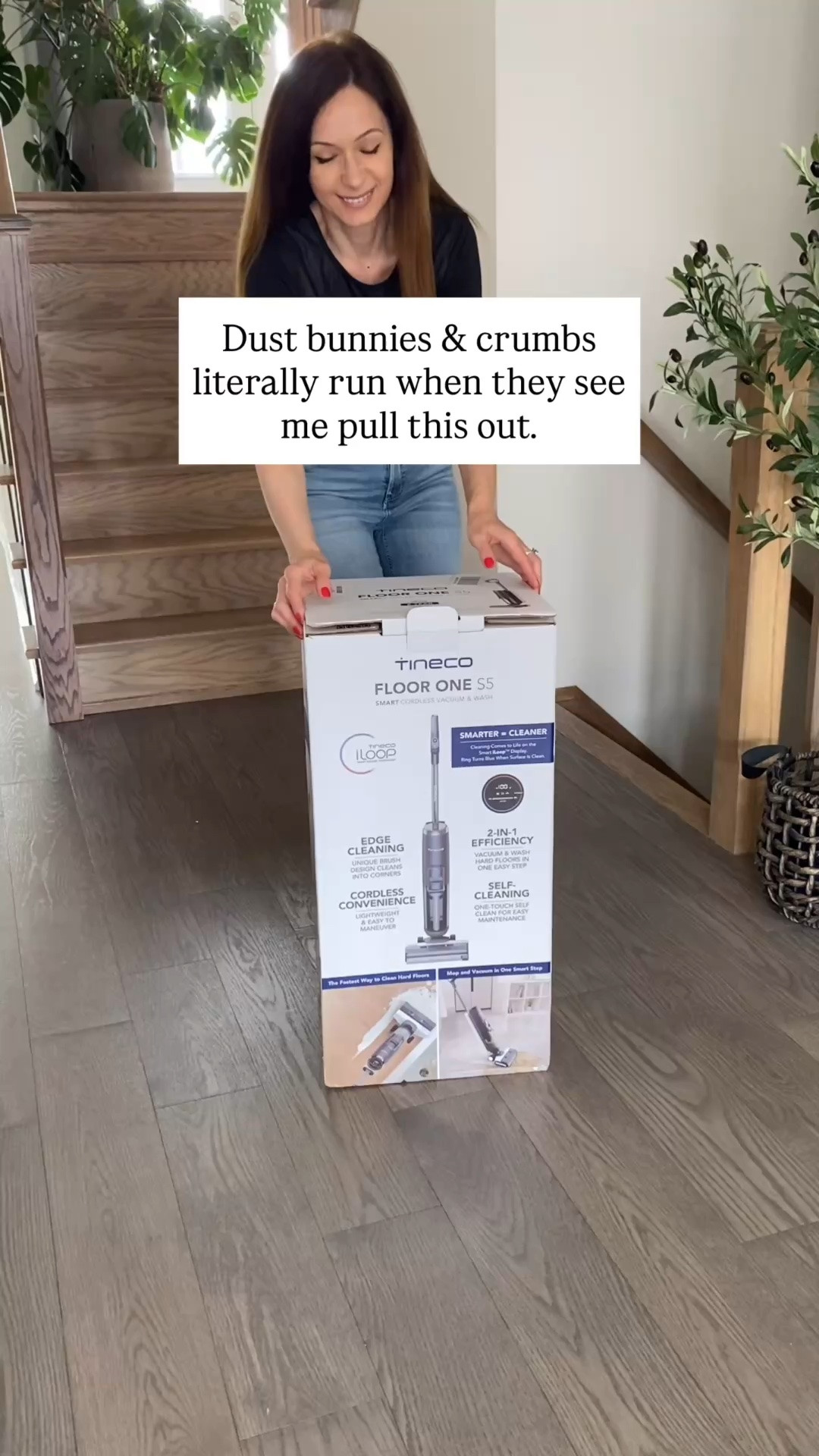 My favourite vacuum-mop combo is currently on sale!
No time for a full deep clean? This machine vacuums and mops at the same exact time, giving you completely spotless floors in a matter of minutes.
Featured: Tineco Floor ONE S5 2-in-1 Smart Cordless Wet-Dry Vacuum Cleaner & Tineco iFLOOR 5 Breeze Complete Wet Dry Vacuum Cordless Floor Washer.
#tineco #cleaning #amazonhome #amazonfinds #homereset
#primeday #cleaninghacks #cleaningmotivation #cleaningtips #cleaningproducts #amazonhome #amazonfinds #vacuum

#LTKcanada #LTKsale #LTKhome