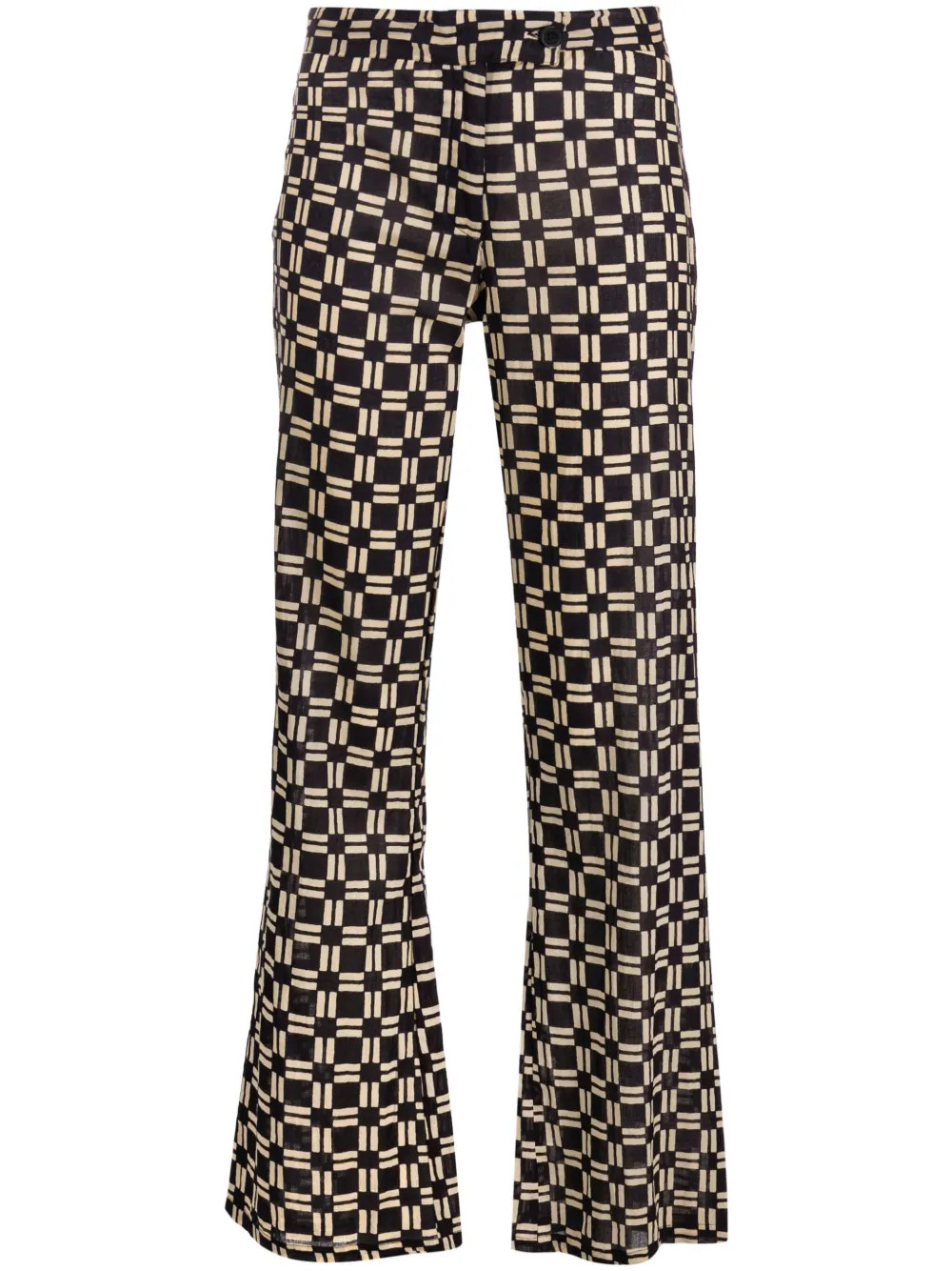 geometric-print disco trousers | Farfetch Global