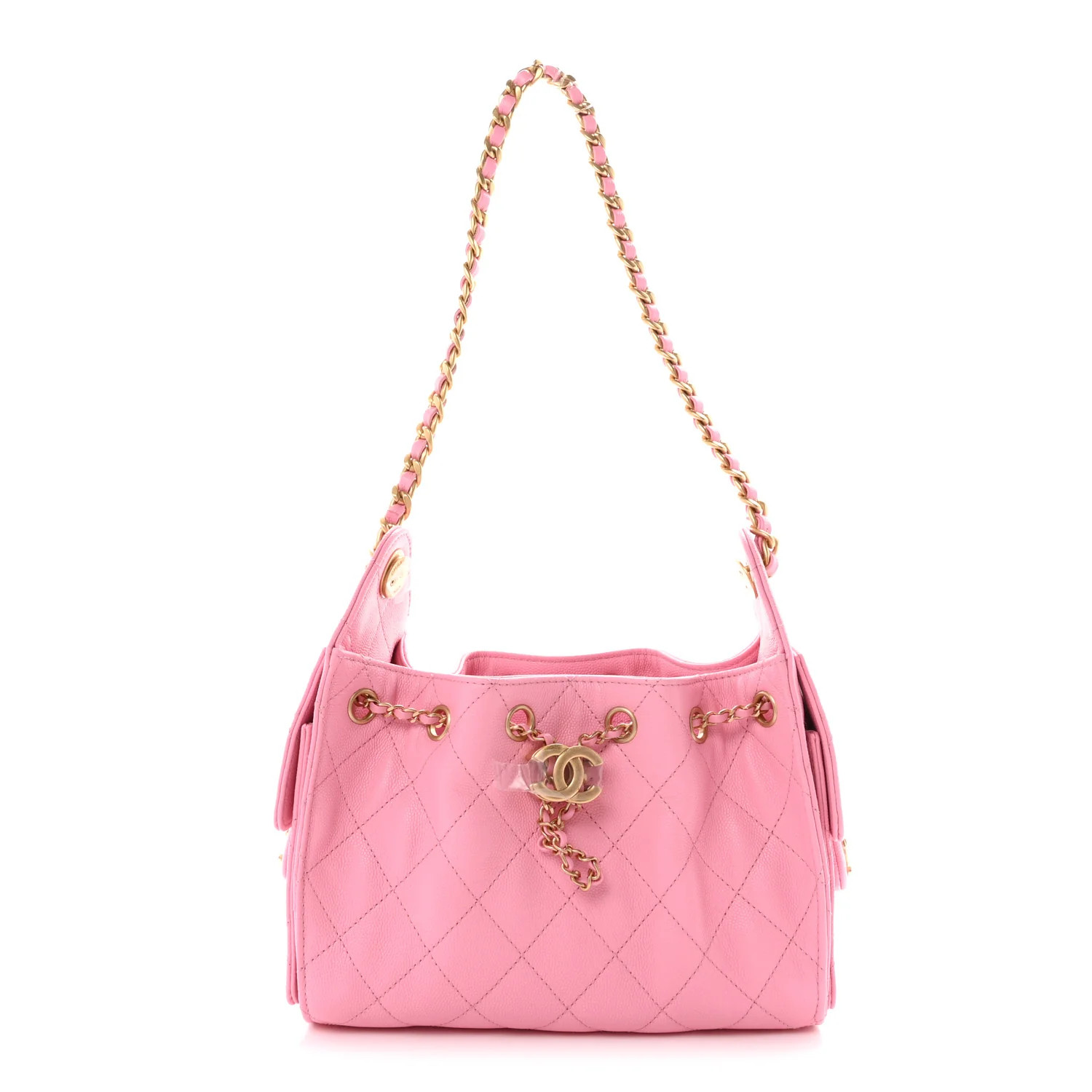 Caviar Quilted Mini Chanel 25 Handbag Pink | FASHIONPHILE (US)