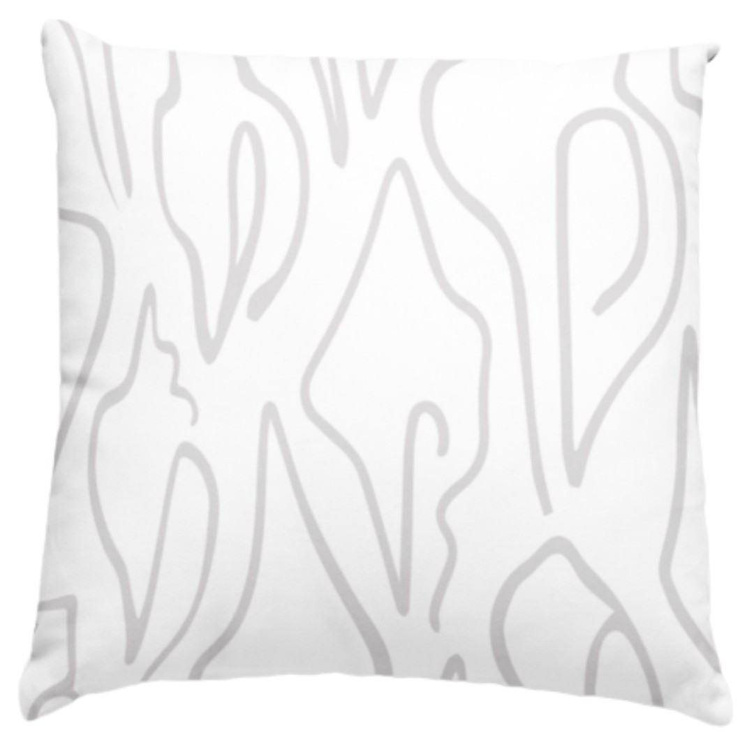 Edisto Pillow in Fog | Megan Molten