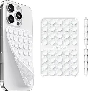Klearlook Silicone Suction Cup Phone Case Mount Double Sided, Silicon Sticky Phone Grip with High... | Amazon (US)
